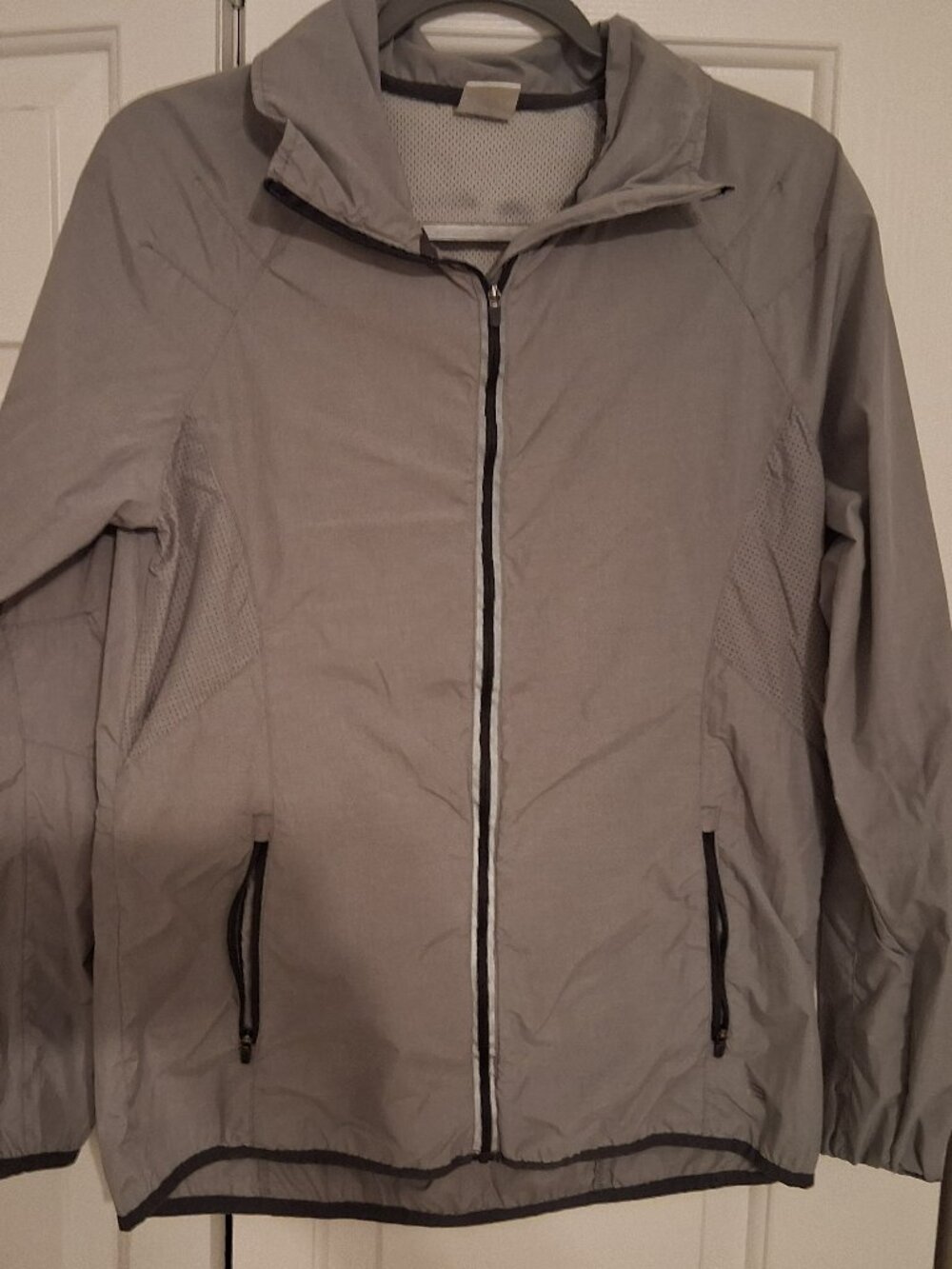 Layer 8 M Gray Rain Jacket